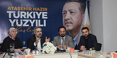 AK Parti Ataşehir İlçe Başkanı Burak Çifci basınla bir araya geldi