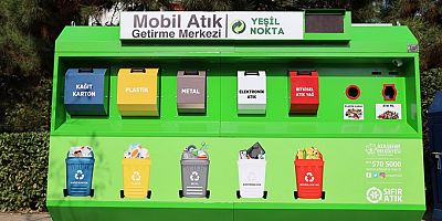 Ataşehir’de 5 yeni noktaya mobil atık getirme merkezi eklendi