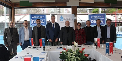 DEVA Partisi Ataşehir Belediye Başkan Adayı Çetinkol; 