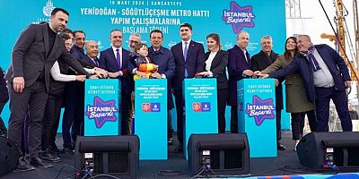Yenidoğan- Söğütlüçeşme metro hattının ilk etabının yapım çalışmalarını başlattı