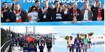'Yüzyılın Koşusu' İstanbul Maratonu coşku ve gururla koşuldu